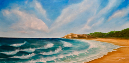 Afternoon breeze — original artwork by John Moore