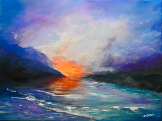 Purple haze — fine art print by John Moore