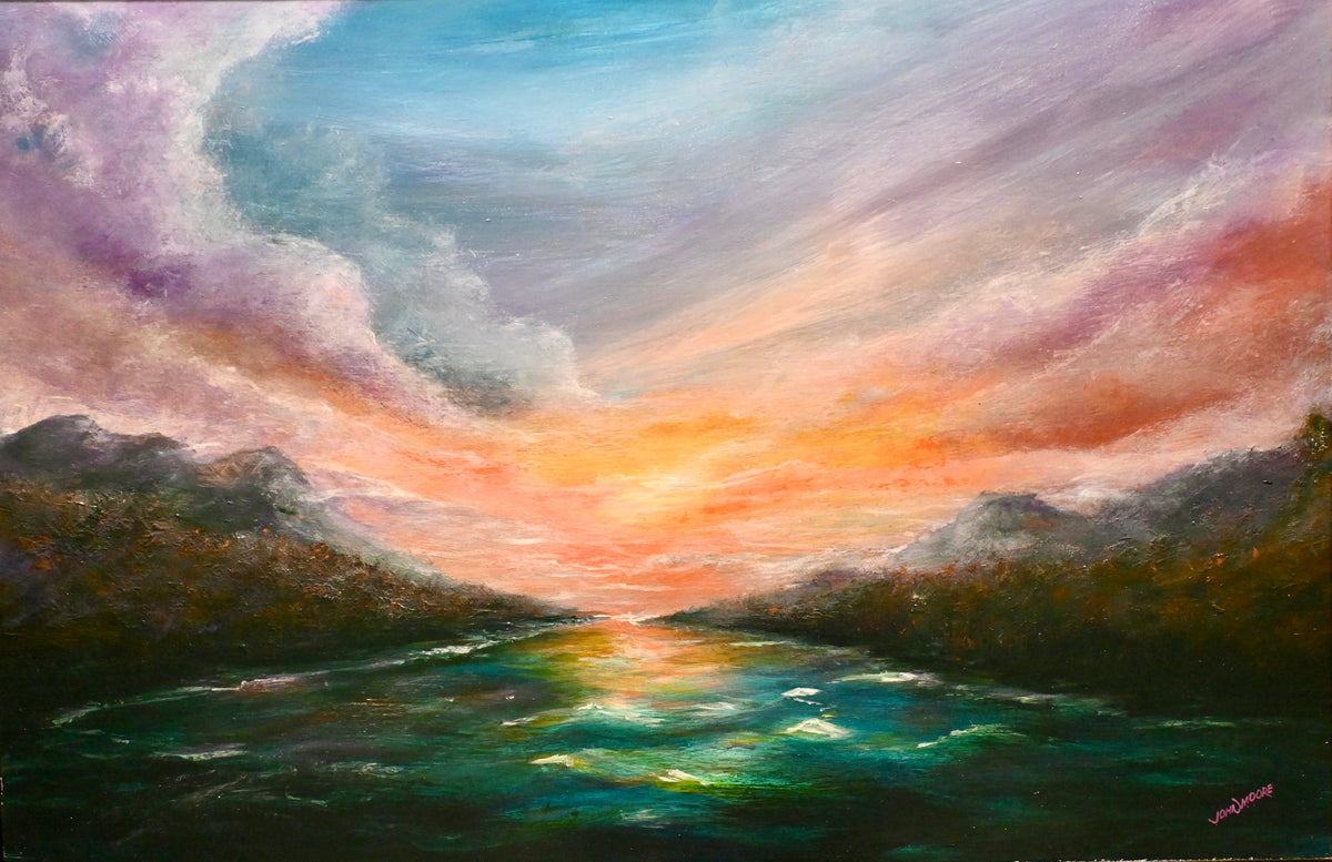 Out there — fine art print by John Moore